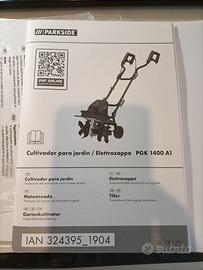 Elettro Zappa PARKSIDE 1400 A1