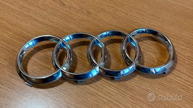 Logo Emblema Anelli Audi Originale  8T0 853 605