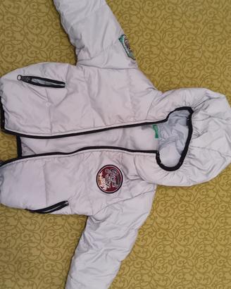 piumino Benetton bimbo in piume d'oca - 18/24 mesi