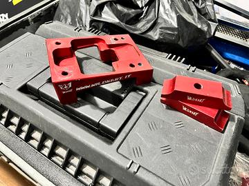 Piastra motore kart Wildkart + porta corona