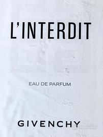 L'INTERDIT GIVENCHY, profumini donna da 1ML