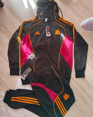 tuta AS Roma con cappuccio XL