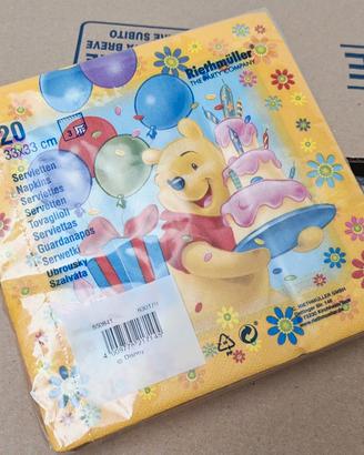Tovaglioli Winnie the Pooh