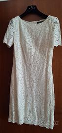 Vestito panna in pizzo Lauren Ralph Lauren