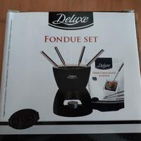 Set fonduta cioccolato o formaggio in porcellana