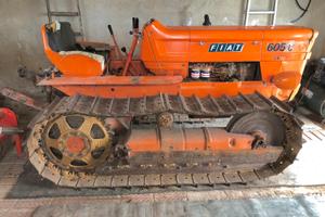 TRATTORE AGRICOLO FIAT 605 CSM - cingolato