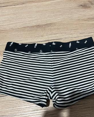 Costume boxer elasticizzato reversibile