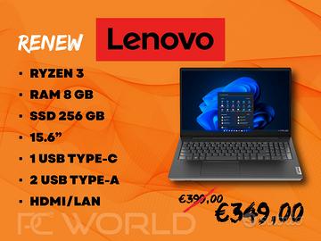 Lenovo ryzen 3 ricondizionato