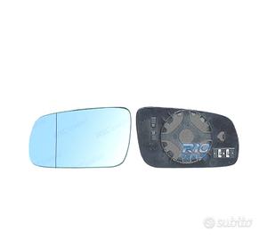 VETRO SPECCHIO BASE SINISTRO AUDI A3 96-00 BLU