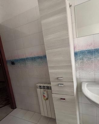 Mobile colonna bagno Leroy Merlin verticale  Legno