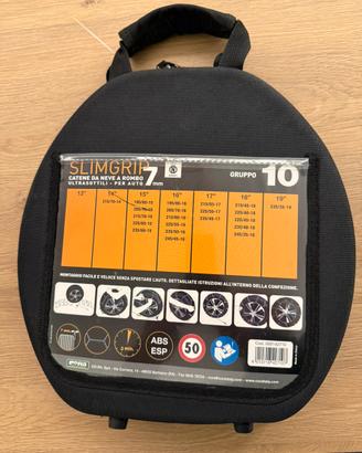 Catene da neve SLIMGRIP Gruppo 10 – 7 mm – nuove