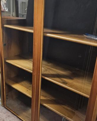 librerie, in massello di noce .