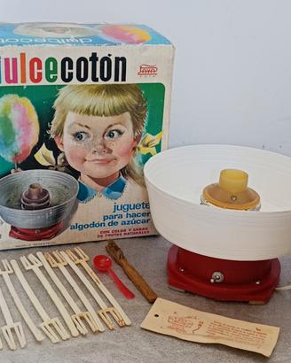 gioco vintage macchina per zucchero filato 