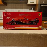 burago Ferrari Leclerc SF 24 Monaco F1