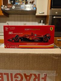 burago Ferrari Leclerc SF 24 Monaco F1