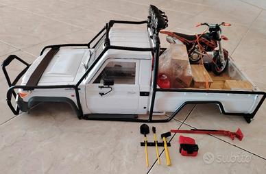 Toyota LC70 Hard Body Scaler Custom - Luci e KTM