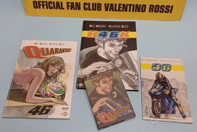 Lotto Libri dvd Manara collection Valentino Rossi