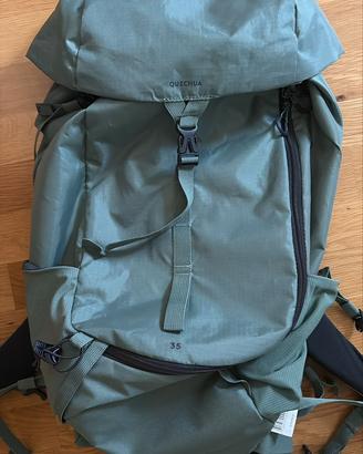Zaino trekking MH100 35L verde oliva