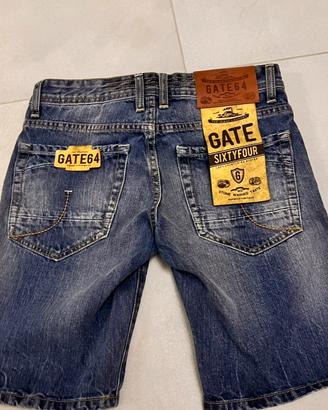Bermuda in Jeans GATE64 (RumJungle) Uomo