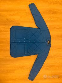 Giacca Trapuntata Blu Elettrico - Pieces (Nuova )