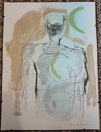 
Litografia d’arte numerata (58/150) - 67x51 cm -