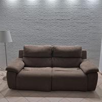 Divano poltrona sofà 3 posti relax