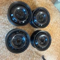 Cerchi in ferro R15 per Kia Venga e compatibili