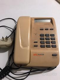 Telefono bianco Telecom fisso