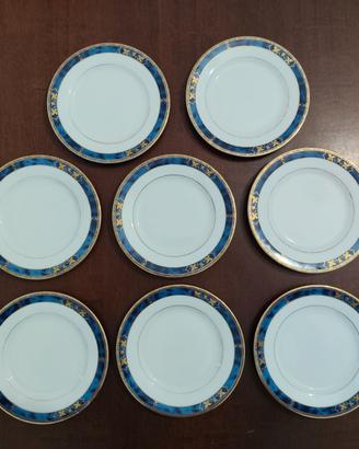 Set 8 piattini da 16,5 cm D'ancienne manifacture 