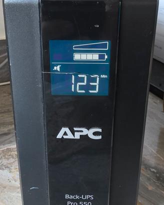 APC Back-UPS a risparmio energetico Pro 550
