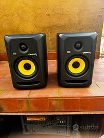 Coppia casse monitor da studio krk rookit 5