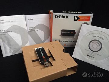 D-LINK WIRELESS ADATTATORE USB