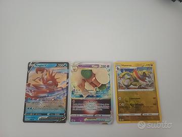 Lotto 3 Carte Pokémon 