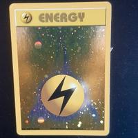 Carta Pokèmon energia elettrica promo