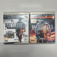 Battlefiled Bad Company 2 e Battlefield 3 PS3