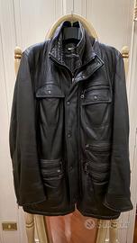 Giaccone Dolce & Gabbana in pelle 100% di vitello