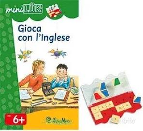 Gioca con l'inglese 6+ gioco carte educativo