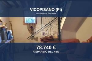 Immobile in asta di 167 m² a Vicopisano