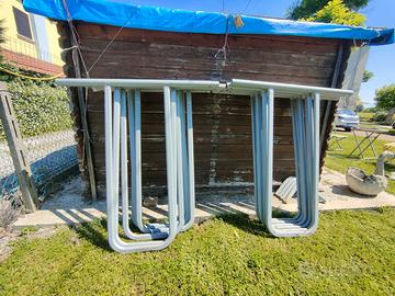 Struttura Piscina Esterna - Ferri a U