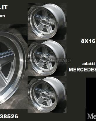 Cerchi AMG penta 8x 16 5x112 et11 mercedes