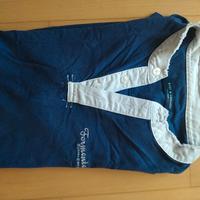 t-shirt baci&abbracci blu