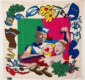 Foulard Moschino originale pop art