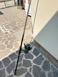 Canna + mulinello prologic commander carpfishing