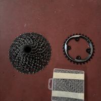 Corona 30 catena e pacco pignoni sram xx1 11v