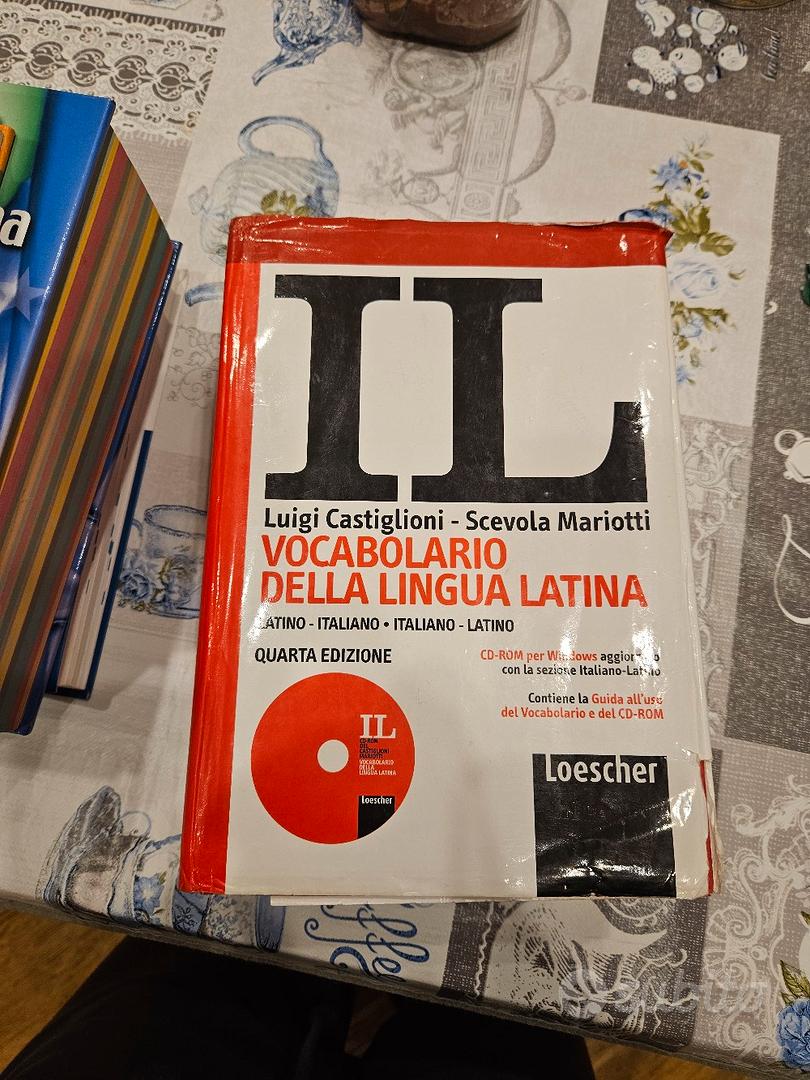 IL dizionario italiano latino ,latino italiano - Libri e Riviste In vendita  a Napoli