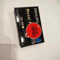 Videocassetta Philips 8mm Metal P5-90 Nuova Sigill
