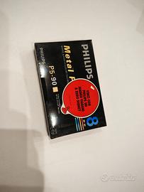 Videocassetta Philips 8mm Metal P5-90 Nuova Sigill