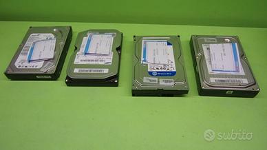 Kit 4 pezzi Hard disk 3,5" SATA 160 Gbyte 3,5 poll