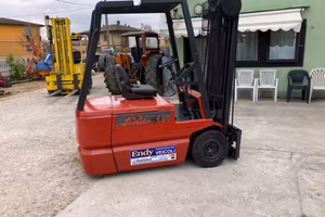 muletto linde senza batterie