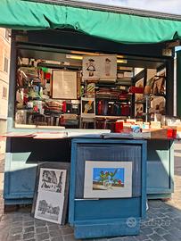 Chiosco per attività commerciale